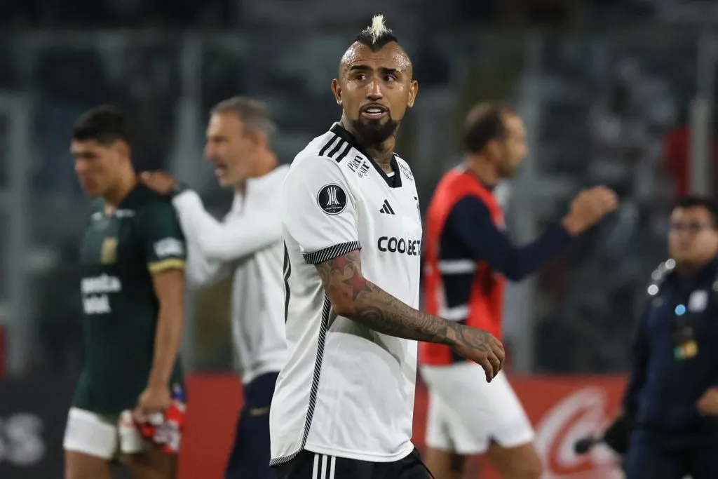 Arturo Vidal será titular en Colo Colo ante Alianza Lima. (Foto: Dragomir Yankovic/Photosport)