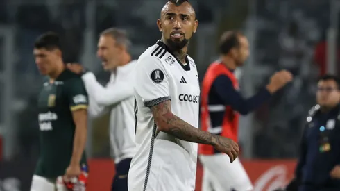Arturo Vidal será titular en Colo Colo ante Alianza Lima. (Foto: Dragomir Yankovic/Photosport)