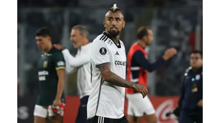 Arturo Vidal será titular en Colo Colo ante Alianza Lima. (Foto: Dragomir Yankovic/Photosport)