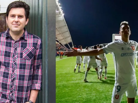 Arcos alucina con algunos pasajes del segundo tiempo de la U: "Fue de lo mejor que yo le vi en este año"