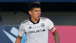 Pavez mostró la jineta para defender a Cristián Zavala.