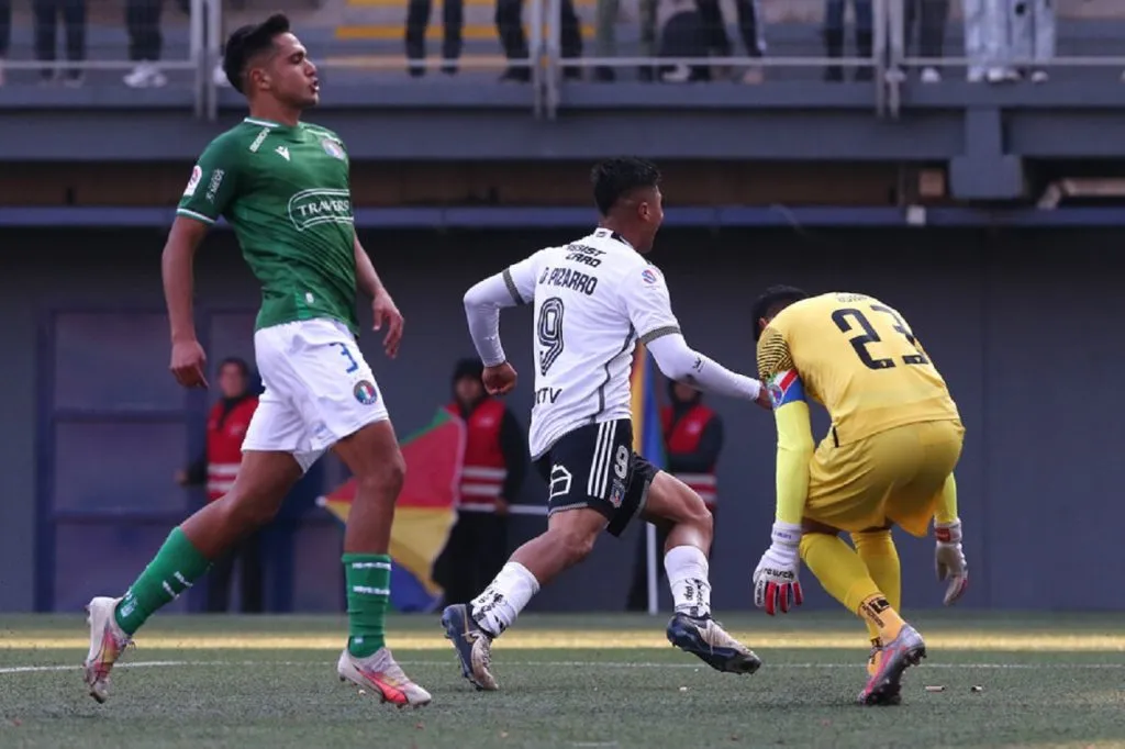 Damián Pizarro fue el goleador de la jornada ante Audax Italiano