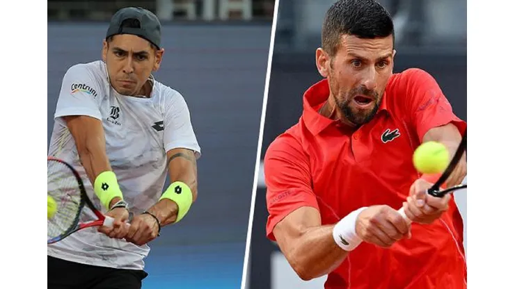 Novak Djokovic no se sintió bien en su derrota frente a Alejandro Tabilo