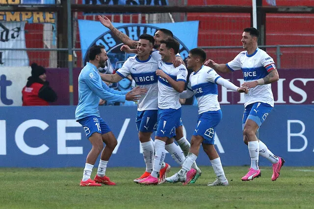 Menossi habló tras el triunfo de la U | Foto: Photosport