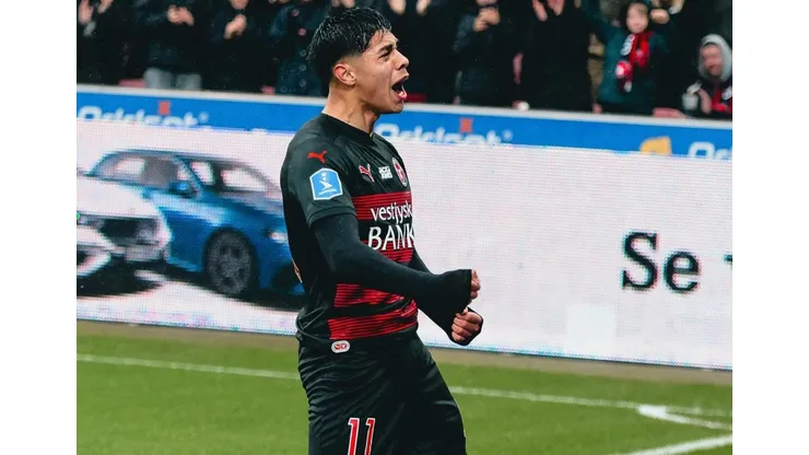Darío Osorio estuvo lejos de su mejor versión en el FC Midtjylland.