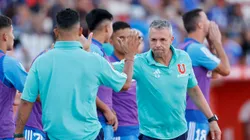 Mítico DT del fútbol local felicita a Gustavo Álvarez.