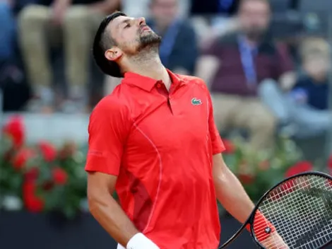 Antes de enfrentar a Tabilo: Novak Djokovic recibió duro botellazo