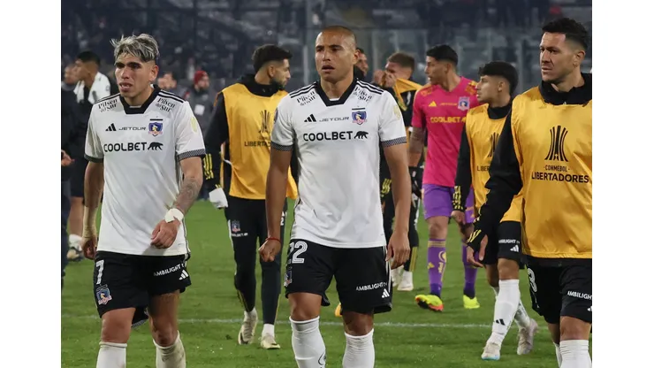 Leandro Benegas tuvo un minuto de furia tras la derrota de Colo Colo frente a Flumiennse. (Foto: Photosport)