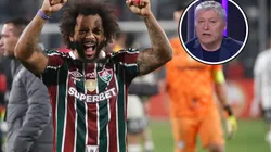 Pato Yáñez se lanzó contra Fluminense en su duelo ante Colo Colo.