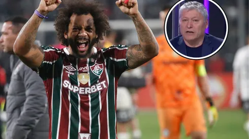 Pato Yáñez se lanzó contra Fluminense en su duelo ante Colo Colo.