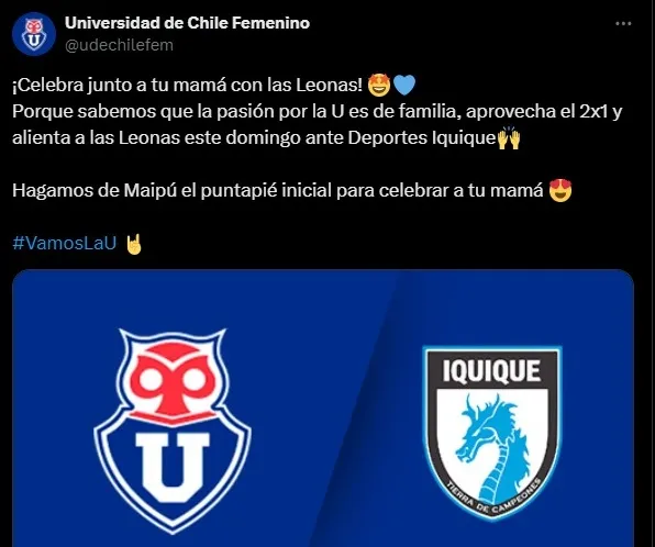 La información de la U (Captura X)