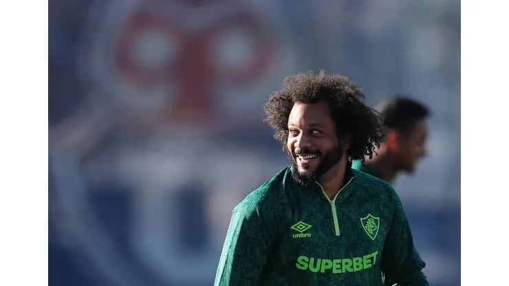 Fluminense entrenó en el Centro Deportivo Azul de Universidad de Chile.