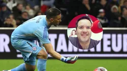 Caamaño barrió con Claudio Bravo.