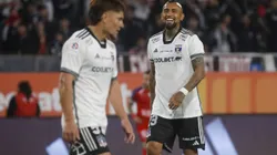 Leonarod Gil y Arturo Vidal están suspendidos para el partido de Colo Colo contra Fluminense. (Foto: Jonnathan Oyarzún/Photosport)
