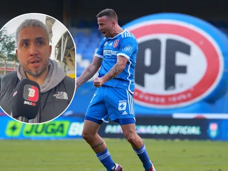 Pedro Morales se olvida de Colo Colo y vive como hincha el empate azul