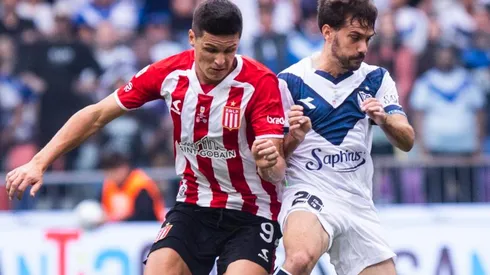 Estudiantes de La Plata venció a Vélez Sarsfield en la final de la Copa de la Liga Profesional. (Foto: @Velez)