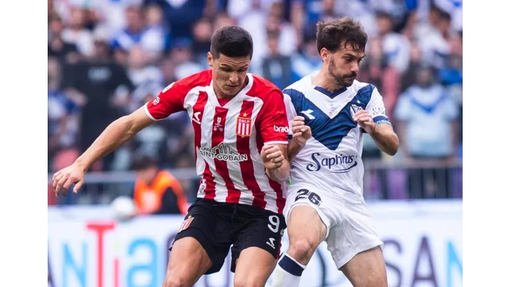 Estudiantes de La Plata venció a Vélez Sarsfield en la final de la Copa de la Liga Profesional. (Foto: @Velez)