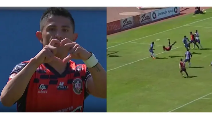 Flores se despachó un verdadero golazo en el nuevo triunfo de Deportes Limache.
