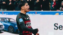 Darío Osorio anotó un tremendo golazo en el fútbol danés