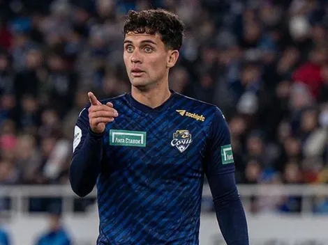 VIDEO: El tremendo golazo del ex UC Ignacio Saavedra en el fútbol ruso