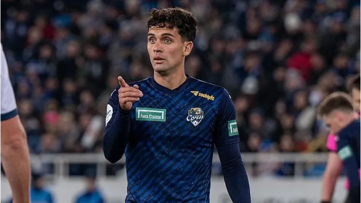 Ignacio Saavedra anotó un golazo en Rusia para su equipo