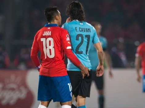 Gonzalo Jara no se arrepiente del dedo a Cavani