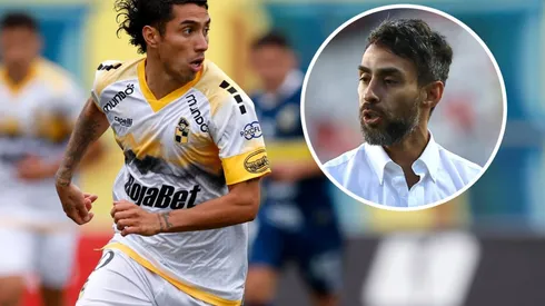 Jorge Valdivia aconseja a Luciano Cabral. (Foto: Photosport)