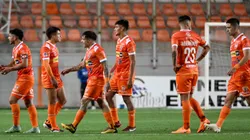 Dos jugadores del primer equipo de Cobreloa fueron detenidos en el entrenamiento. (Foto: Photosport)