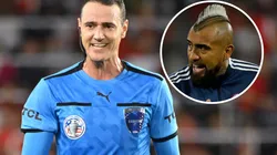 Arturo Vidal disparó contra Wilmar Roldán. (Foto: Getty Images/Photosport)