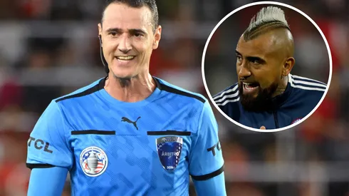 Arturo Vidal disparó contra Wilmar Roldán. (Foto: Getty Images/Photosport)