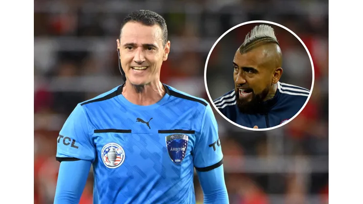 Arturo Vidal disparó contra Wilmar Roldán. (Foto: Getty Images/Photosport)