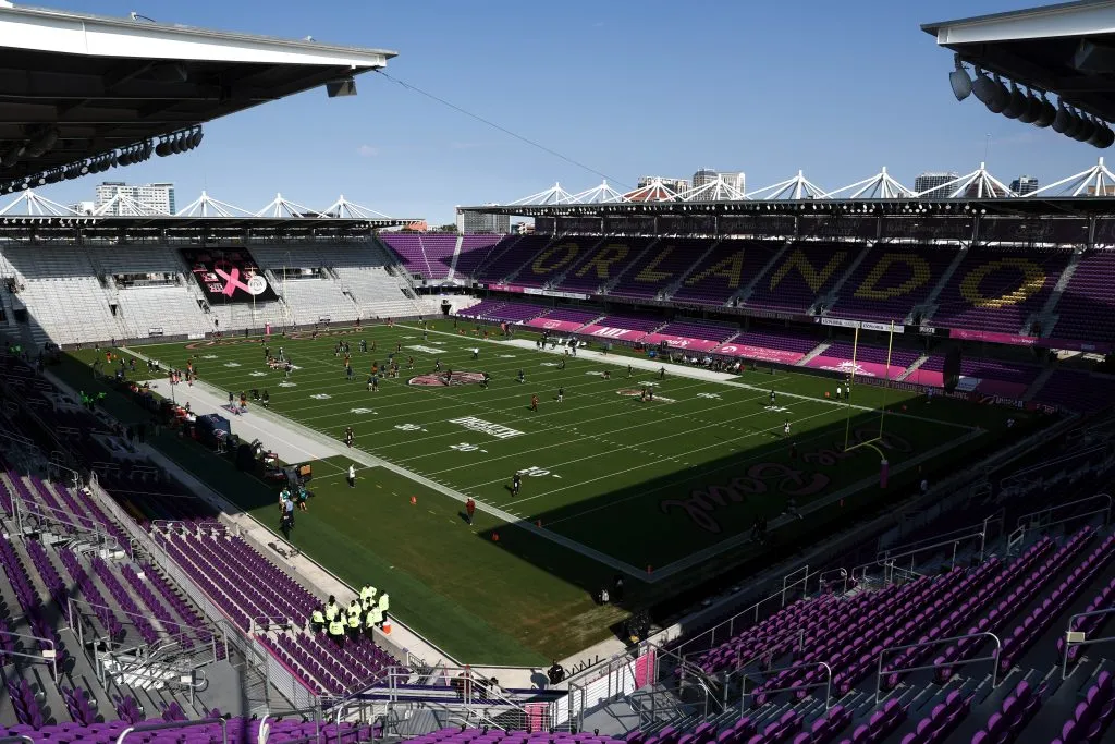 El Exploria Stadium alberga exhibiciones de fútbol americano (Getty).