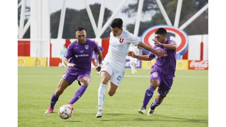 Ignacio Vásquez debutó en Universidad de Chile.
