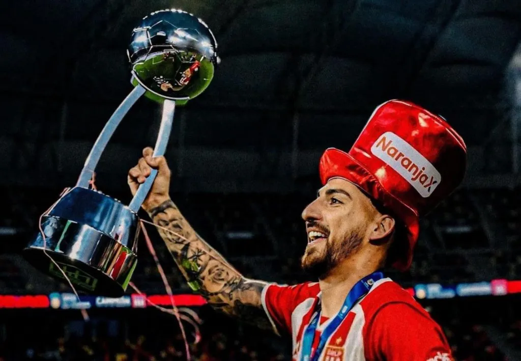 Javier Correa viene de ser campeón de la Copa de la Liga Profesional en Argentina. (Foto: Instagram)