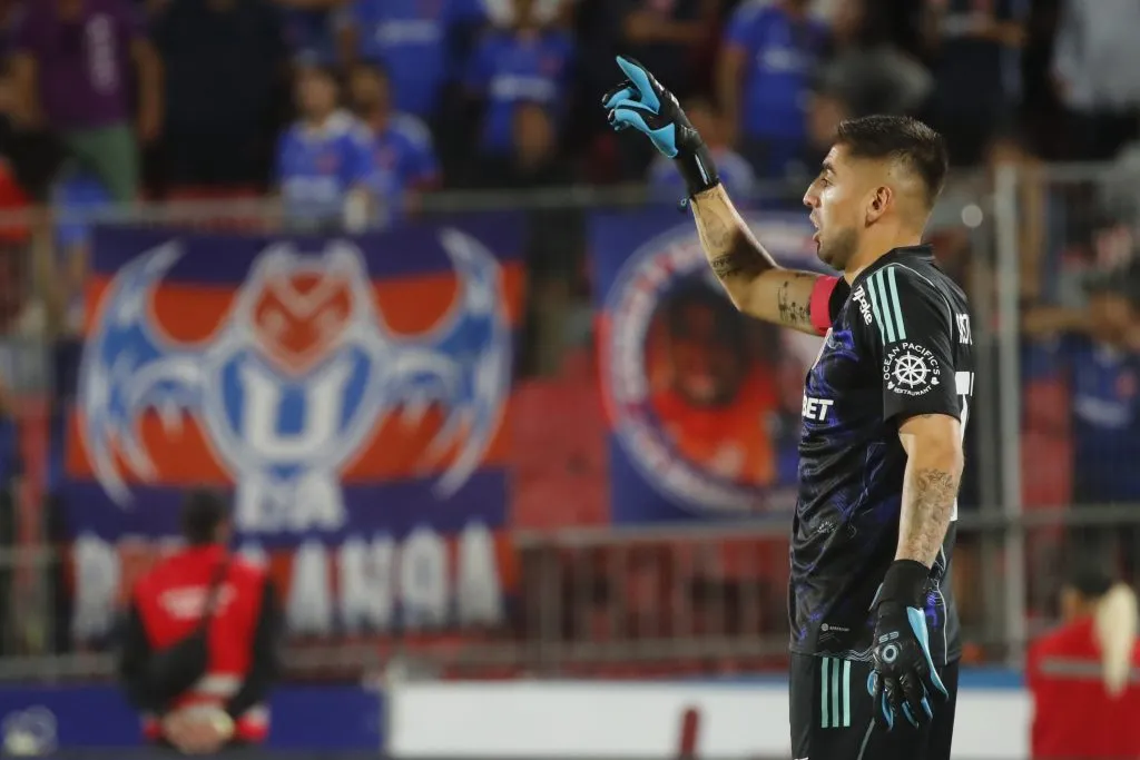 Gabriel Castellón vuelve al arco de Universidad de Chile