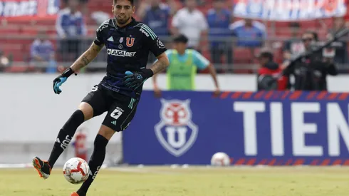 Gabriel Castellón no se encuentra presente en el encuentro de la U en La Calera. (Foto: Photosport)