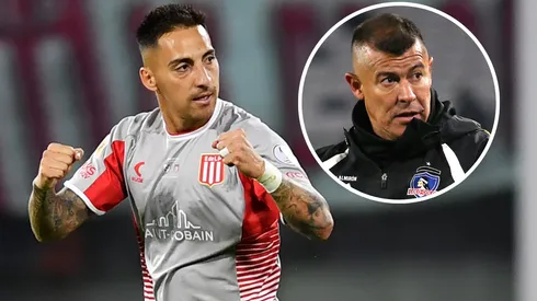 Jorge Almirón puso en suspenso el arribo de Javier Correa a Colo Colo. (Foto: Getty/Photosport)