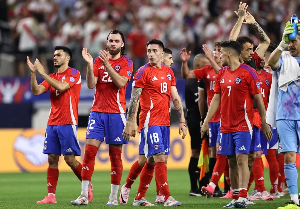 Chile debe ganarle para instalarse en cuartos de final de la Copa América 2024. En la instancia de los ocho mejores asoma Venezuela como posible rival. (Foto de Omar Vega/Getty Images)