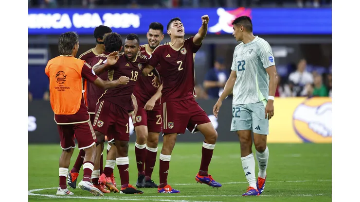 Venezuela vence a México y avanza a cuartos de final de la Copa América.