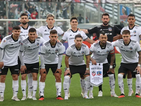 Esta es la formación de Colo Colo para enfrentar a Universitario