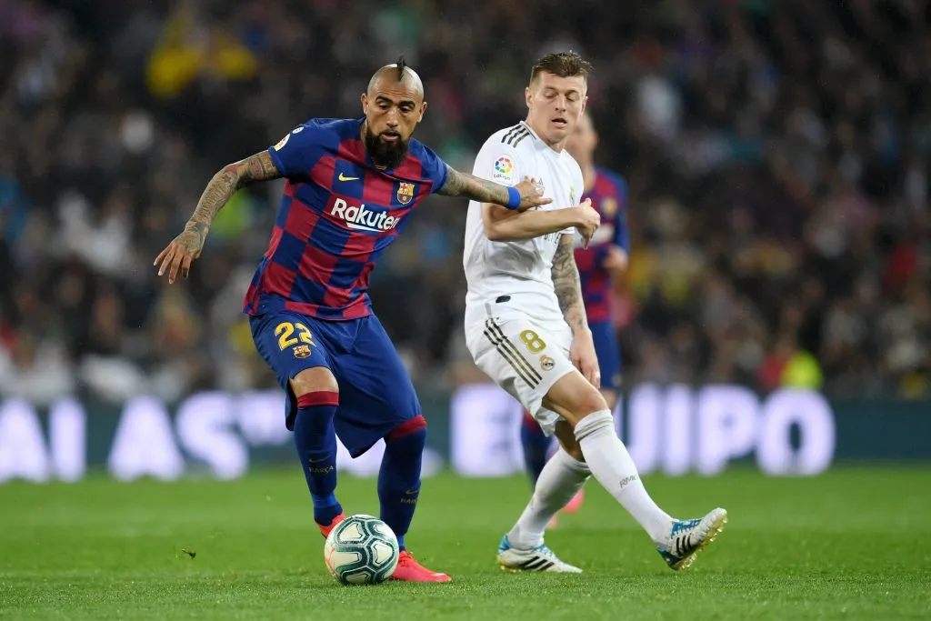 Arturo Vidal jugó en Barcelona entre 2018 y 2020. (Foto: David Ramos/Getty Images)