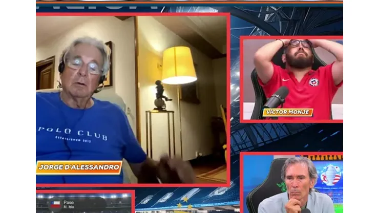 Comentarista chileno lamenta el gol fallado por Chile