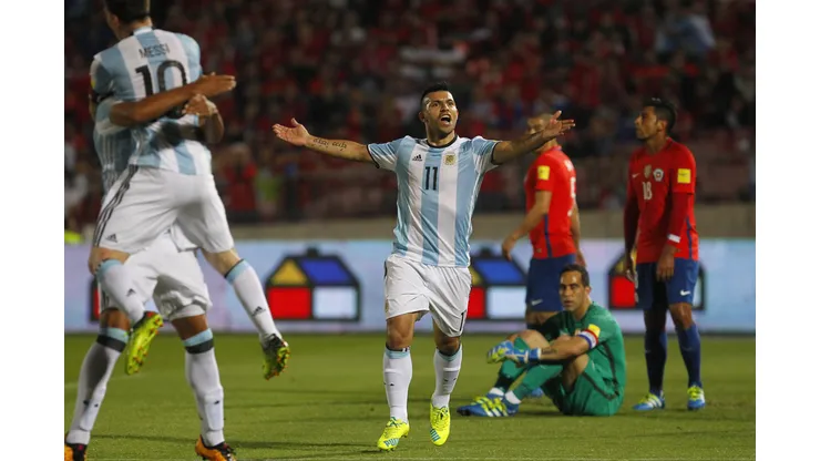 Sergio Agüero trolleó a los hinchas de La Roja.
