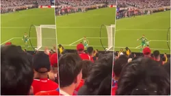 VIDEO: Impresentable y repugnante reacción del Dibu Martínez contra hinchas chilenos.