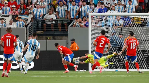 La selección chilena cayó ante Argentina