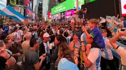 Los hinchas argentinos no quedaron contentos con la dinámica de los chilenos.