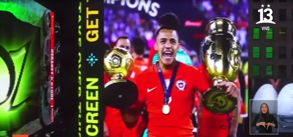La foto de Alexis Sánchez en el Time Square que hizo enojar a los argentinos | FOTO: Captura