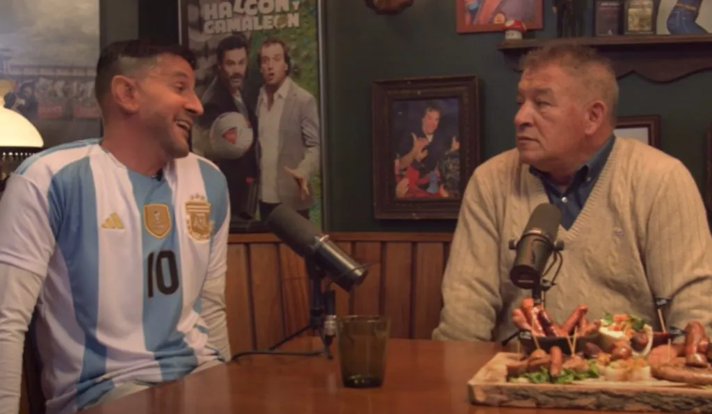 Stefan Kramer imitó a Leo Messi y dejó impactado a Claudio Borghi.