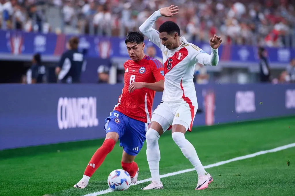 Darío Osorio fue blanco de críticas en el Chile vs Perú. (Foto: Jonathan Duenas/Mexsport/Photosport)