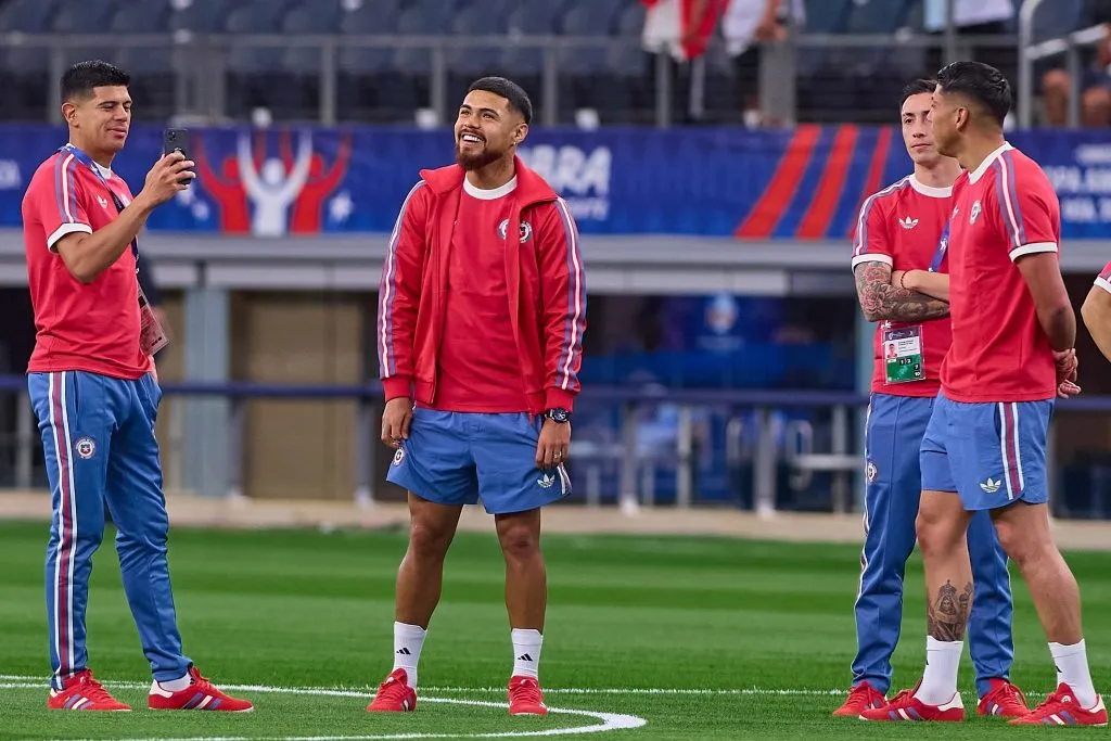 Paulo Díaz en la Selección Chilena. (Foto: Photosport)
